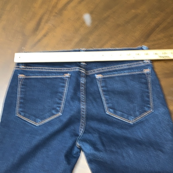 🎄 J BRAND Capri Blue Jeans Frayed Hem 29 - Picture 9 of 14